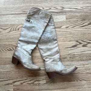 Frye over the knee boot